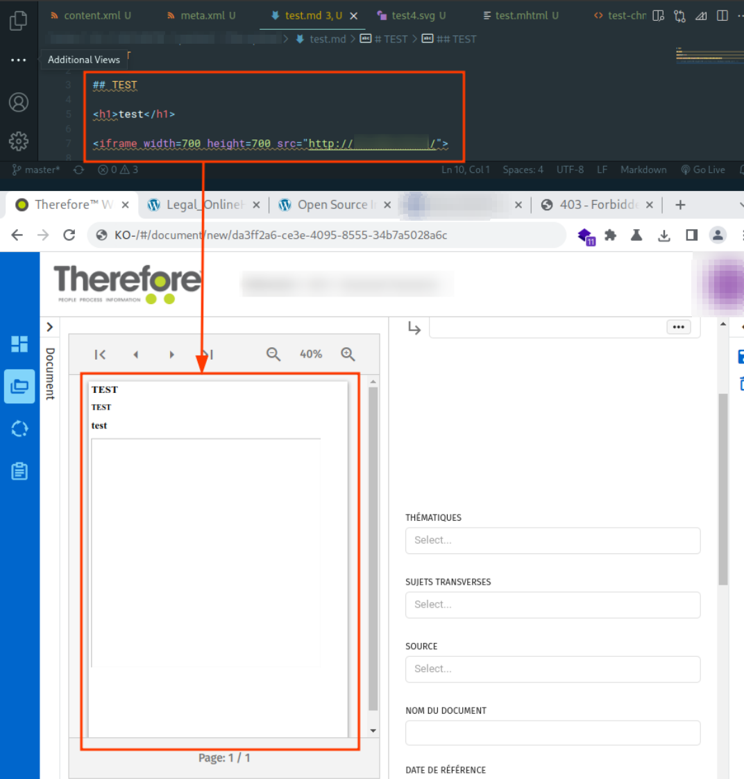 Upload of Markdown fichier containing iframe /images/hacker-multinationale-via-file-upload-et-ssrf/screens/file-upload-2.png